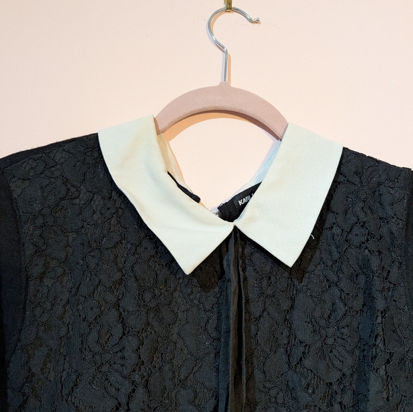 Karl Lagerfeld collared blouse - Picture 2 of 4